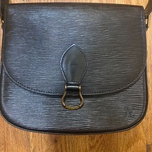 Louis Vuitton Epi St. Cloud black crossbody bag